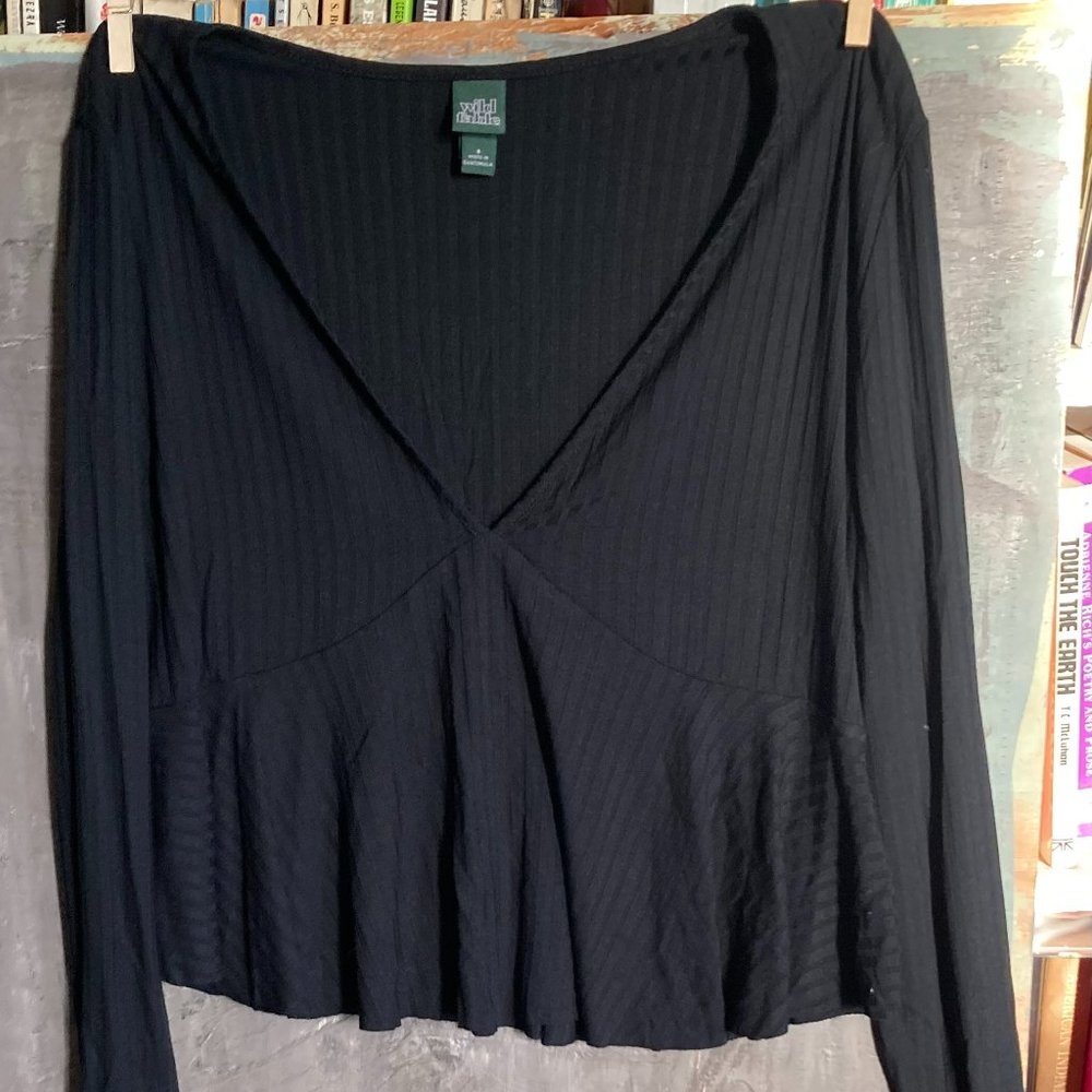 Black Wild Fable Long Sleeve Shirt